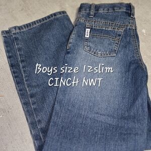Cinch Boys Size 12slim Classic Denim Slim Jeans